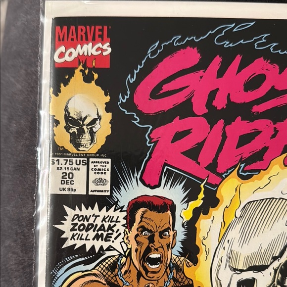 Marvel Ghost Rider Issue #20 1991 - Picture 2 of 5